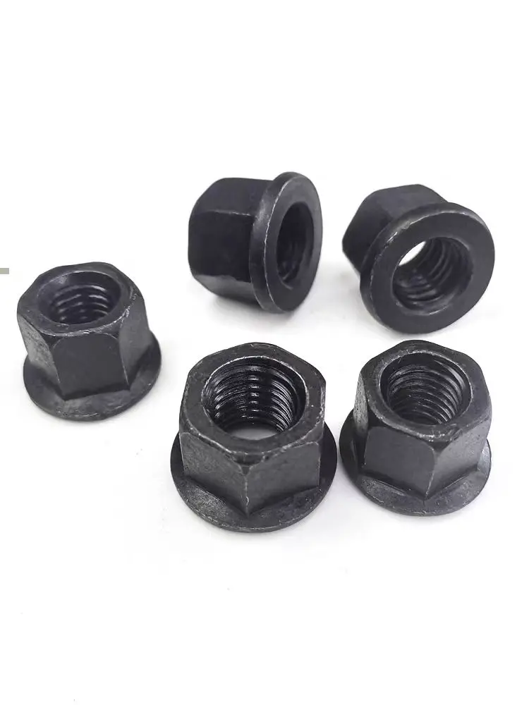 High Strength Gasket Flange Nut Platen Nut Hex Flange Thickened Nut