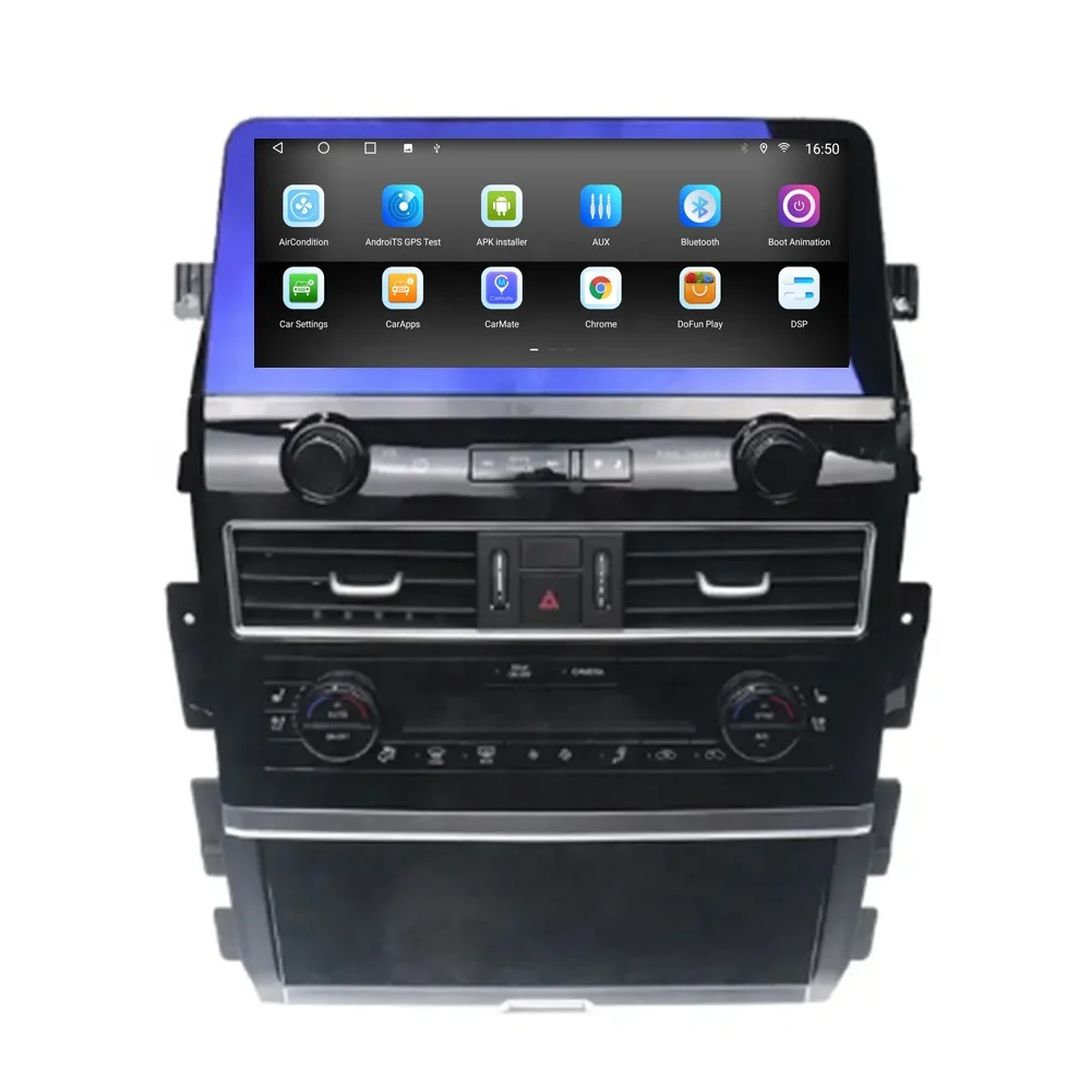 Patrol Y62 2013-2022 Interior dashboard upgrade 2023 Android 12 Car Radio Player Wireless Charging Carplay 4G 360