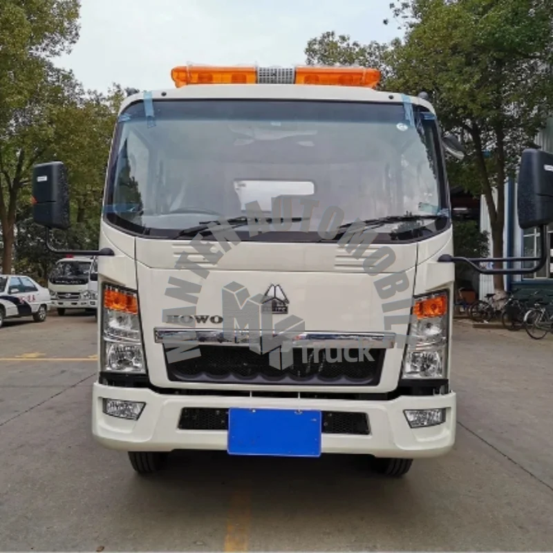 Sinotruk Howo 5000liters 10000liters Suction Sewage Truck High-pressure Cleaning Truck Multi-functional Sanitation Vehicle