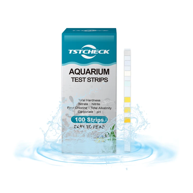 100% accuracy fish freshwater tank aquarium water test kits 7 in 1 rapid test