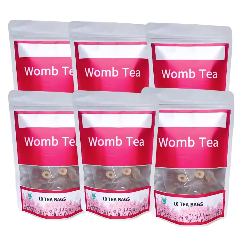Customize Logo Herbal Womb Tea Yoni healing Detox Tea Help Female Fertility Pregnancy