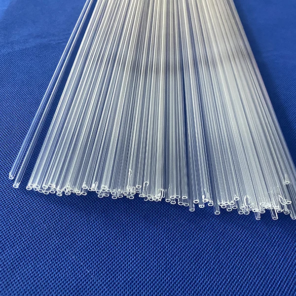 Clear Thin And Small Quartz Glass Tube