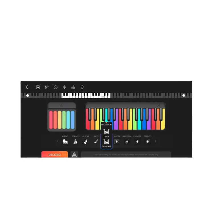 Hot Popupiano Smart Portable Piano Midi Controller Popupiano New Portable Piano Keyboard Midi Controller Smart Portable Piano