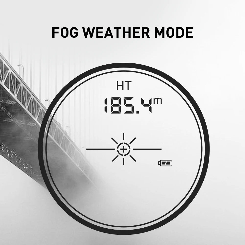 Bosean L series distance speed height angle measuring golf rangefinder laser distance sensor meter