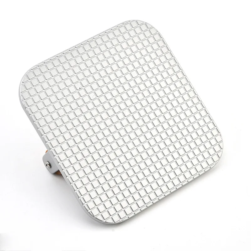 Hot Selling Kitchen BBQ Tool Non Stick Aluminum Alloy Hand Meat Burger Press with Wooden Handle for Home Kitchen BBQ