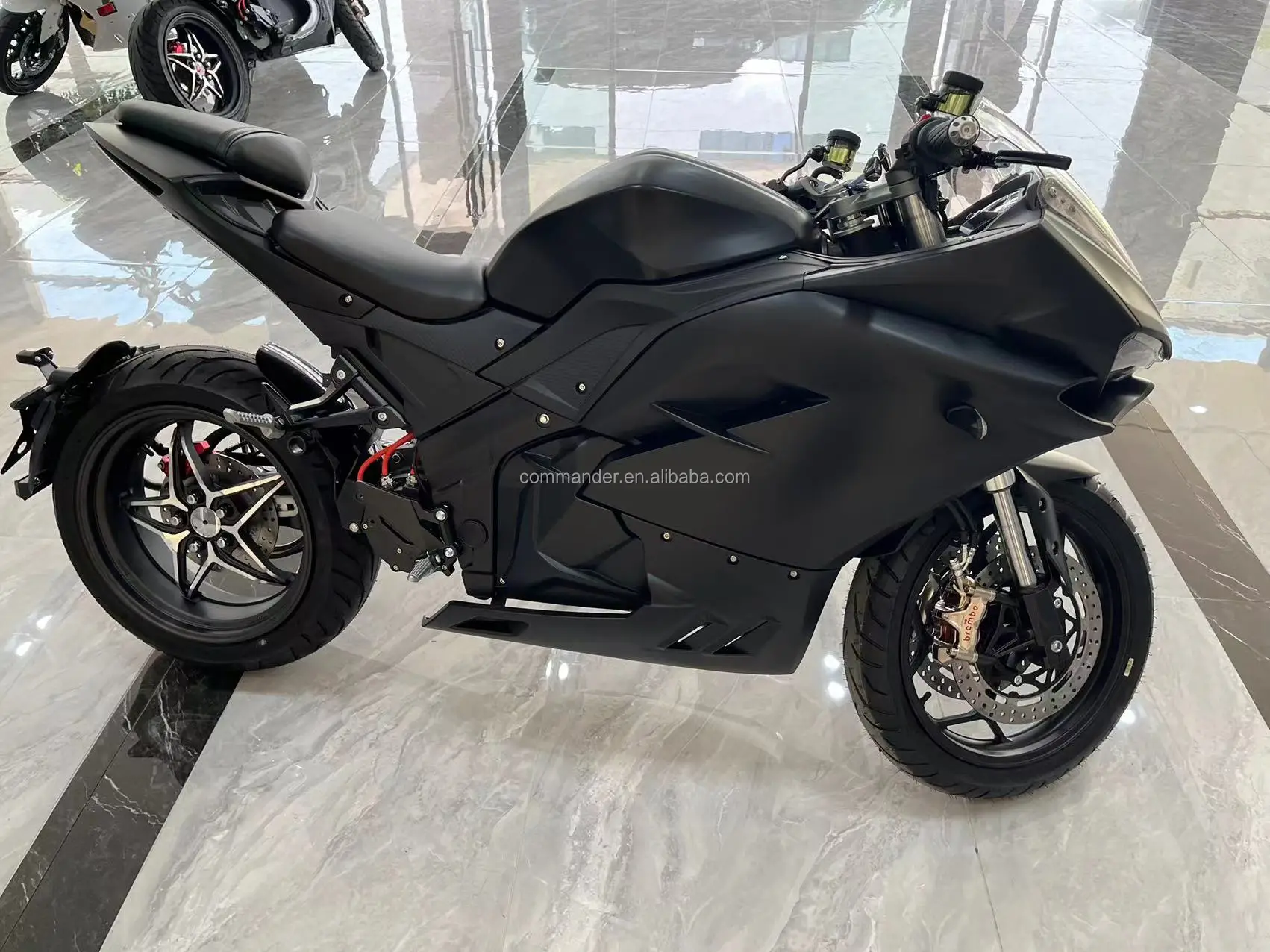 New Arrival DKD Mid Motor Full Size 150km/h Racing Electric Motorcycle 8000W For Adult