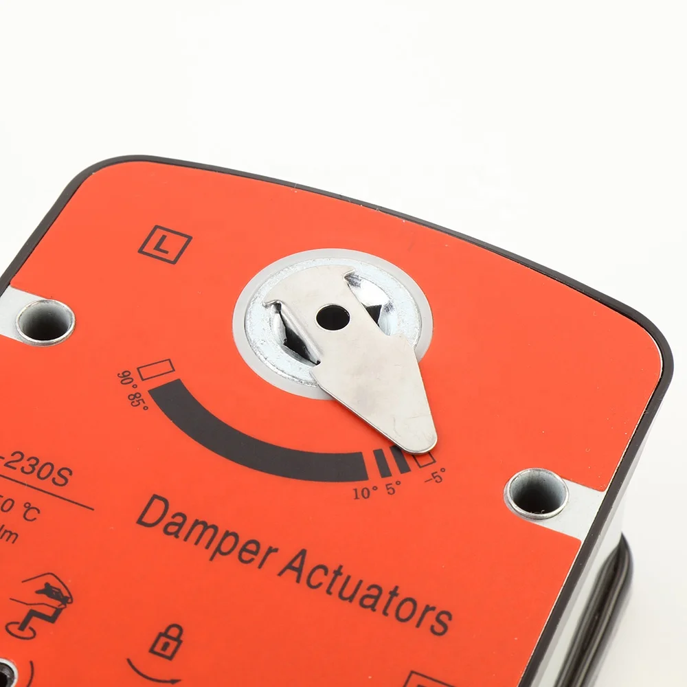 5Nm 230V fire and smoke spring return electric damper actuator for HVAC system