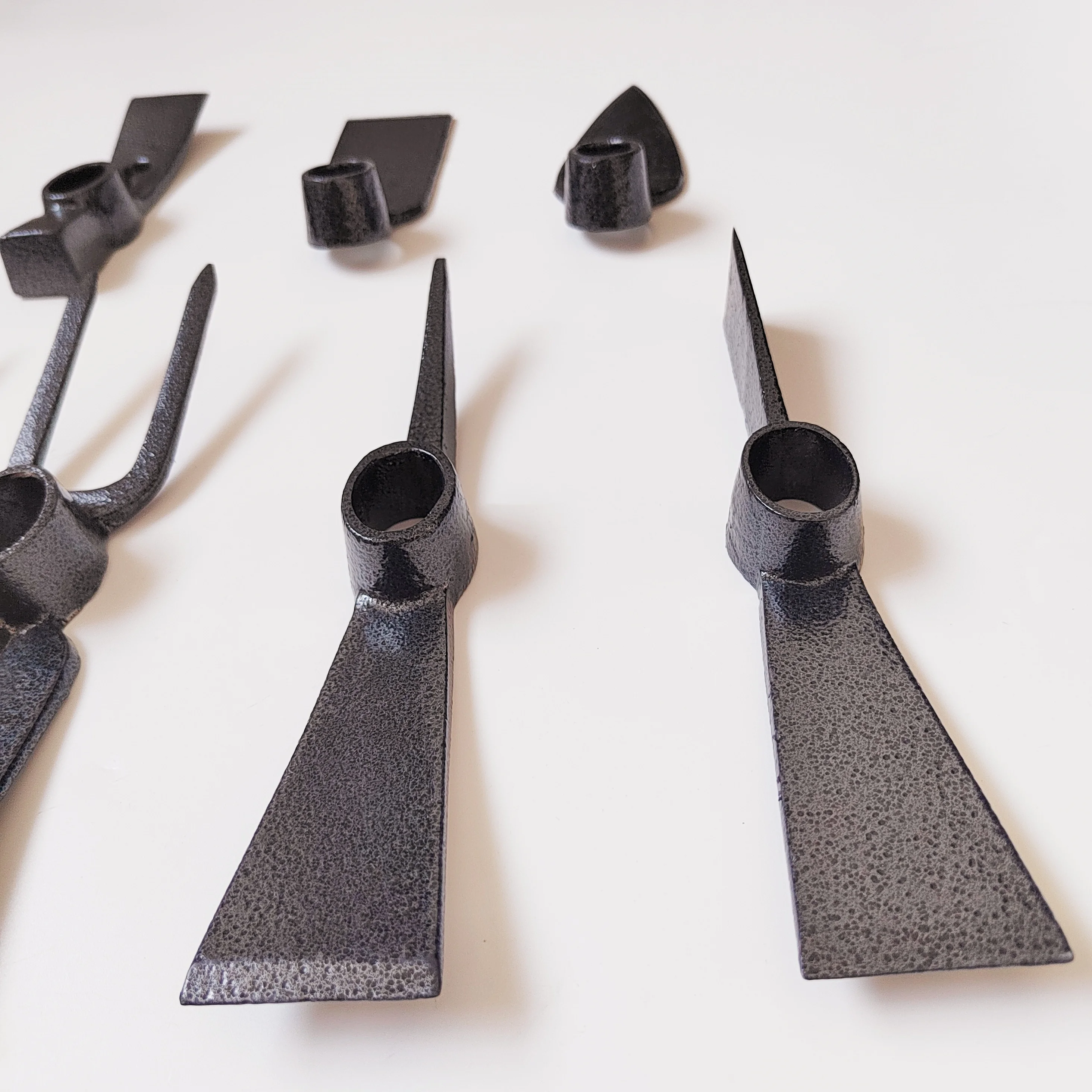 Single Handed Axe and Hoe with Removable Wood Handle 40cm Length Great for Gardening Project with Multifunction