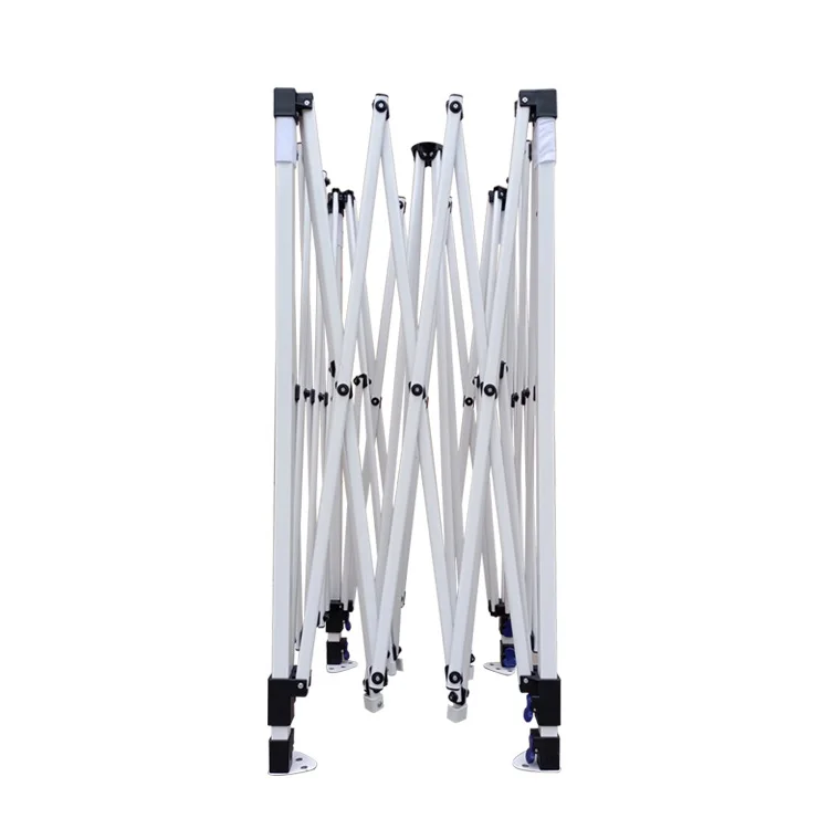 Hot Sale Pop Up Event Gazebo 3walls Tent White Trade Show Tent With Roman Windows