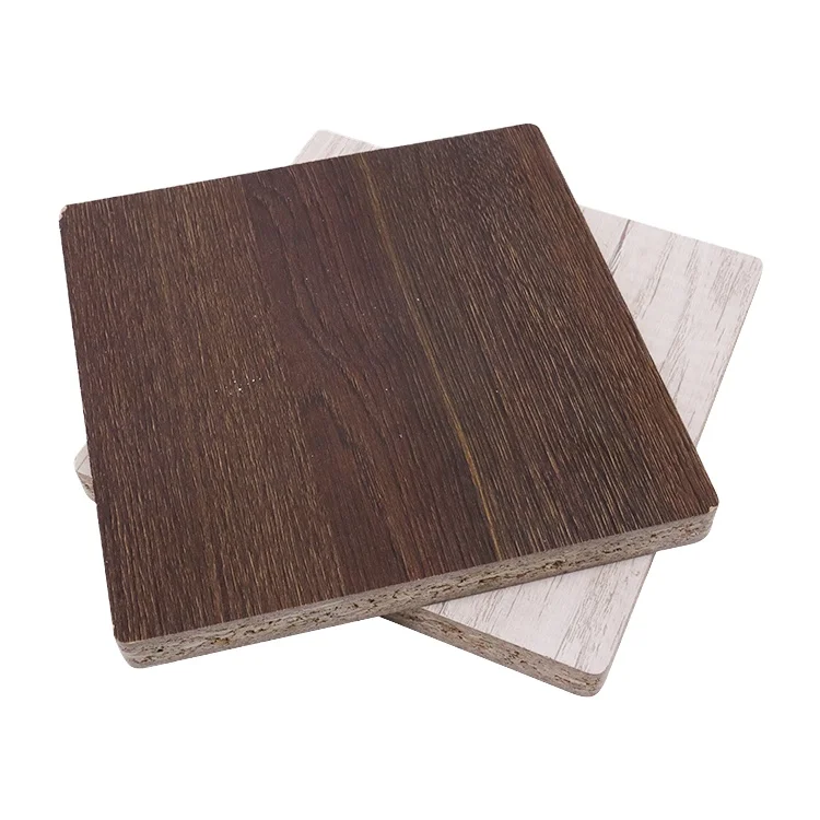 Formaldehyde free oak melanine faced  particle chipboard panel board