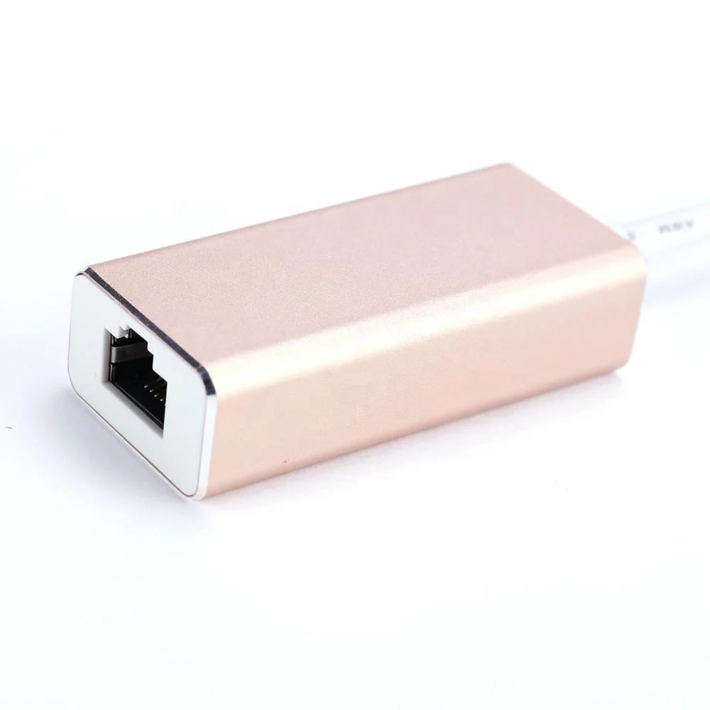  Высокое качество Поддержка 10/100/1000 Мбит/с USB Type C для RJ45