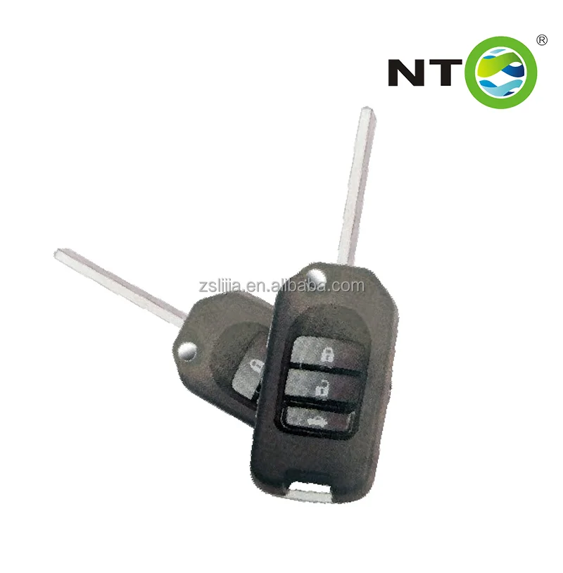 NTO Protective Three Buttons Remote Blank Universal Car Key Case Cover Chain Vehicle Keys Programmer For Toyota