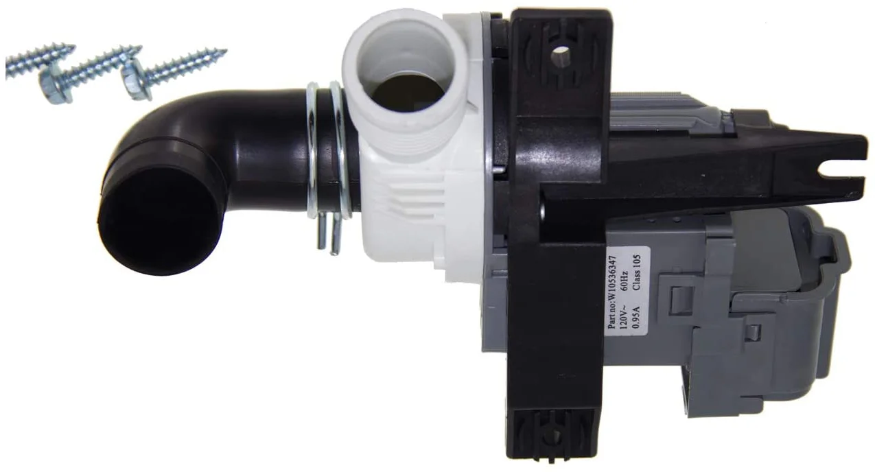 Wholesale W10536347 Drain Pump for Washing Machine Home Usage Spare Part Washer Replacement Washing Machine Drain Pump
