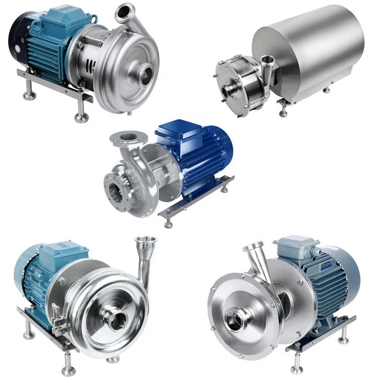 Центробежный насос DONJOY из нержавеющей стали для санитарного молочного молока с высоким расходом