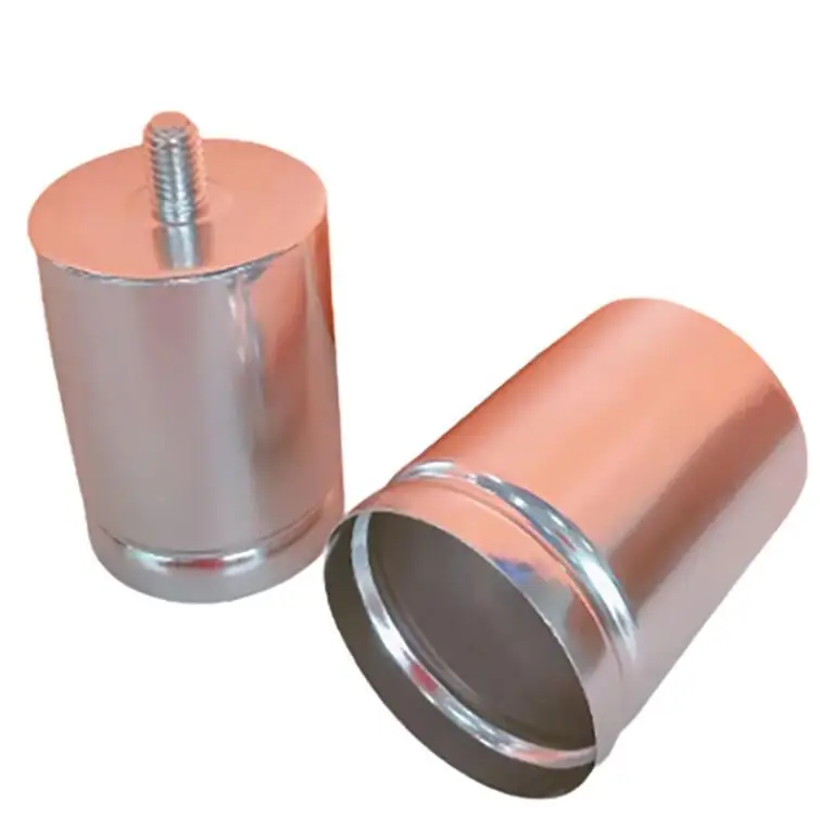 Aluminum capacitor shell with core high reliability used o Inverter Motor Drives