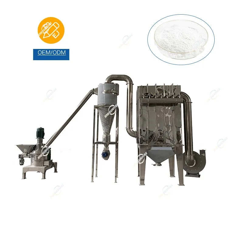 Stainless Steel Industrial Super Fine Mill Grinder Pulverizer Grain Rice Flour Mill Machinery Corn Powder Grinding Machine