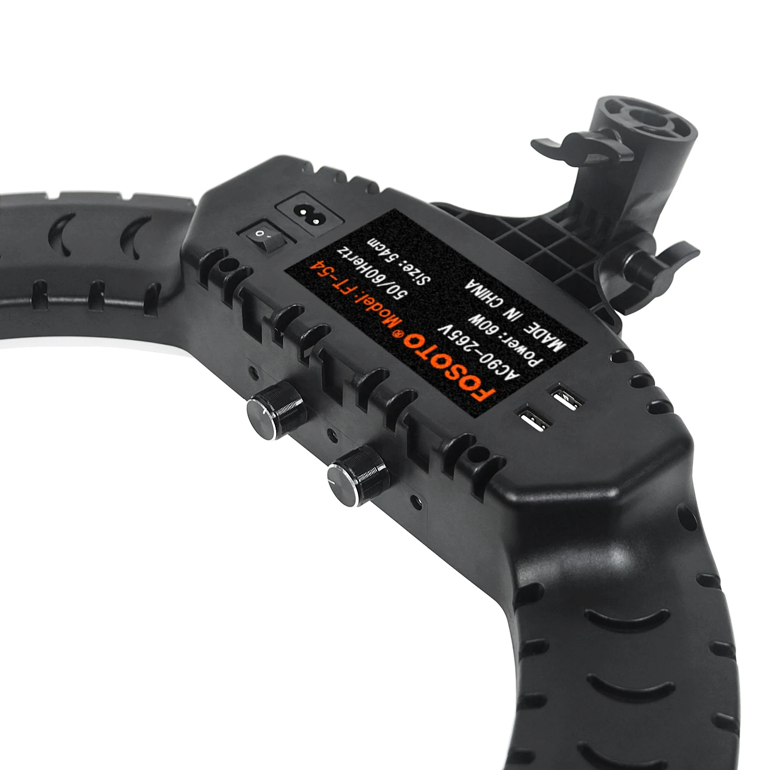 Free Shipping FOSOTO FT-54 21inch Led Ring Light Selfie Led Fill Light Live Streaming Lamp With Tripod For Makeup video Tiktok