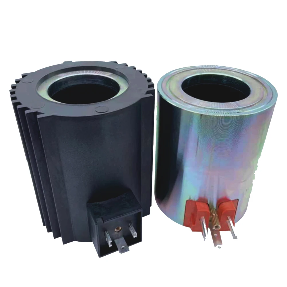 New arrival custom diameter plastic bobbin copper wire winding dc 24v solenoid coil 220v 12v solenoid valve coil