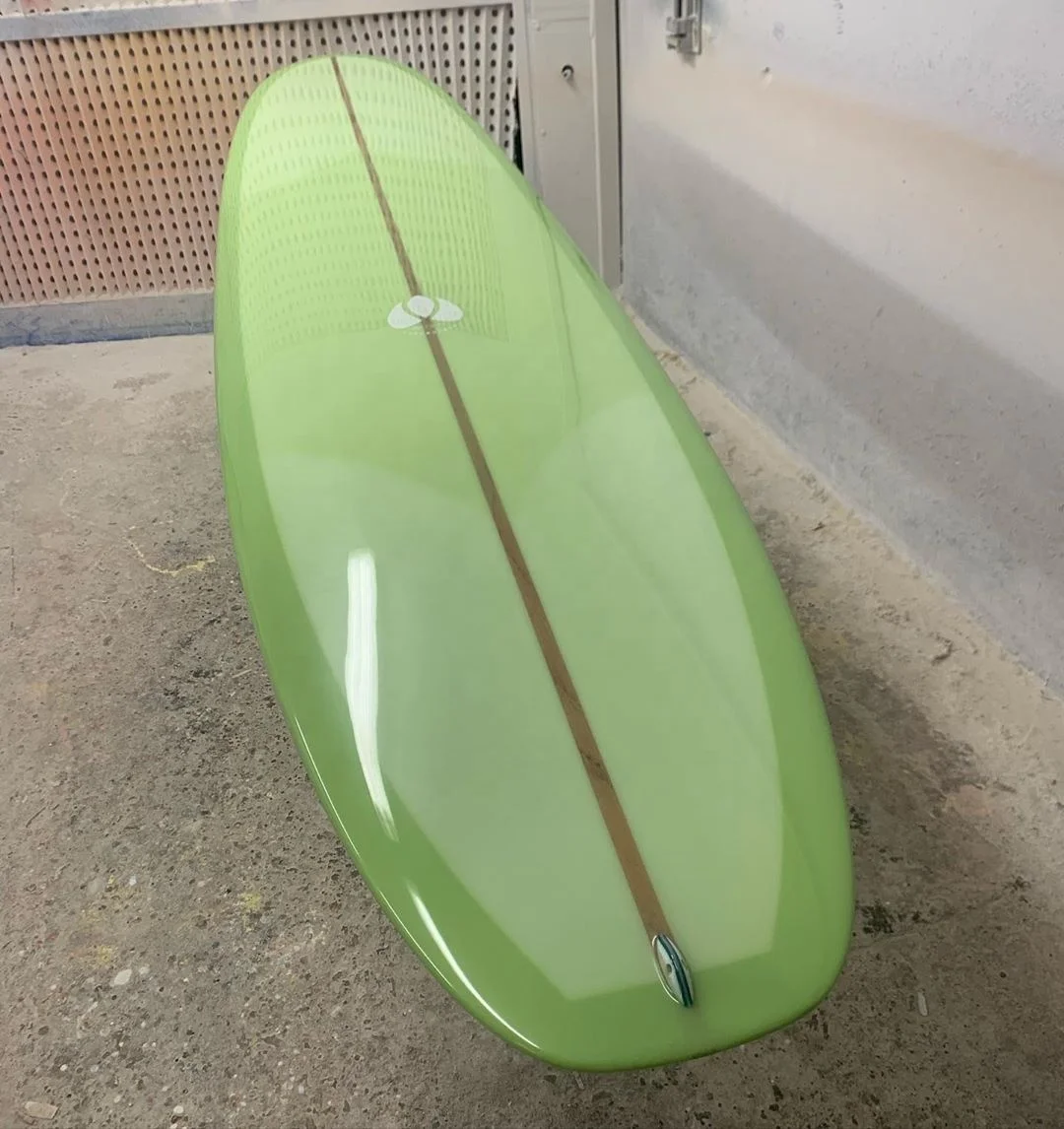 UV Resistance Epoxy Resin for Polished Surfboard/Longboard with Fiberglass Fabbric
