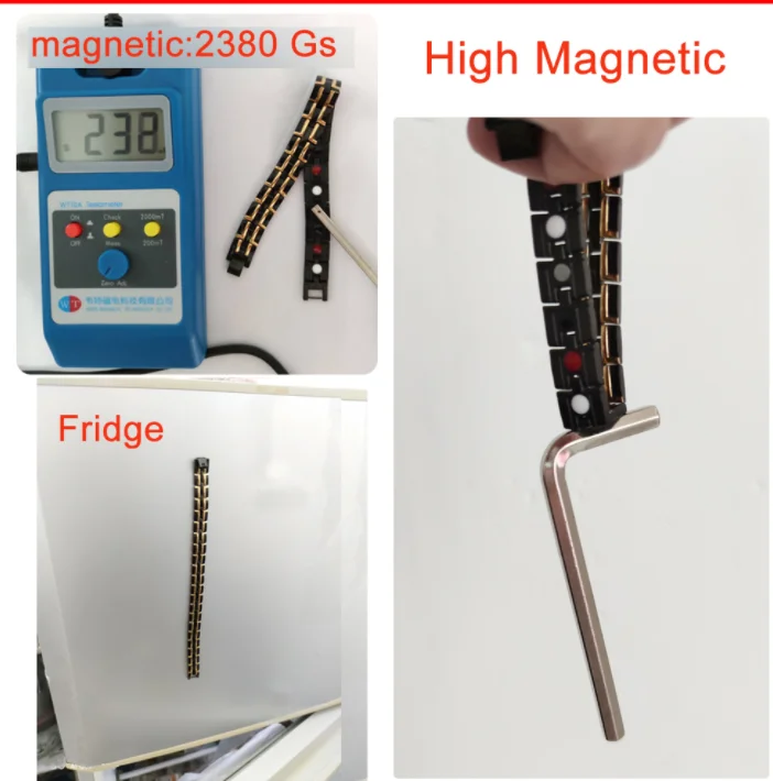 2024 New cheap Men women energy health therapy healing magnetic therapy bracelet arthritis jewelry