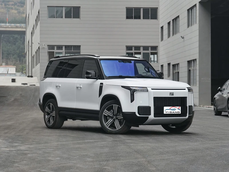 В наличии 2023 2024 новые энергетические автомобили роскошные внедорожники 01 ROX01 Jishi 1 5 т эксклюзивный 6 7 мест гибридный автомобиль 235 км