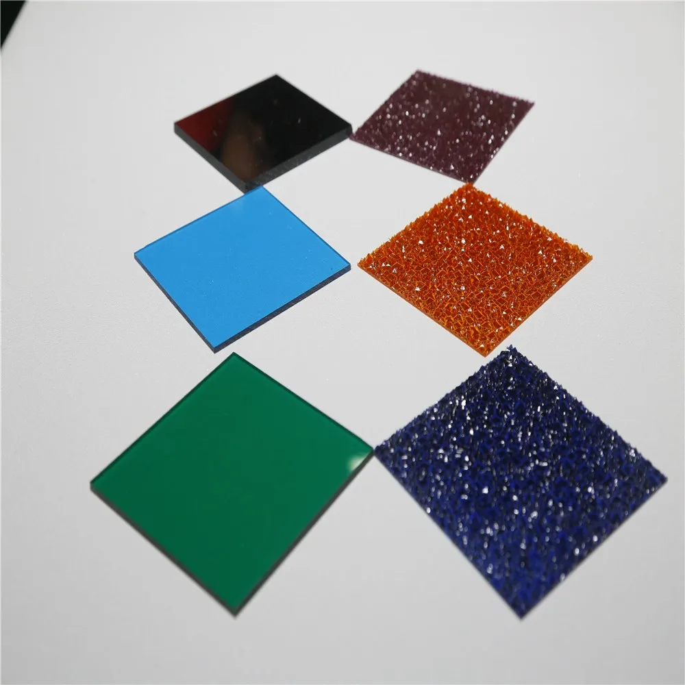 China factory production customizable cheap polycarbonate solid sheets uv resist