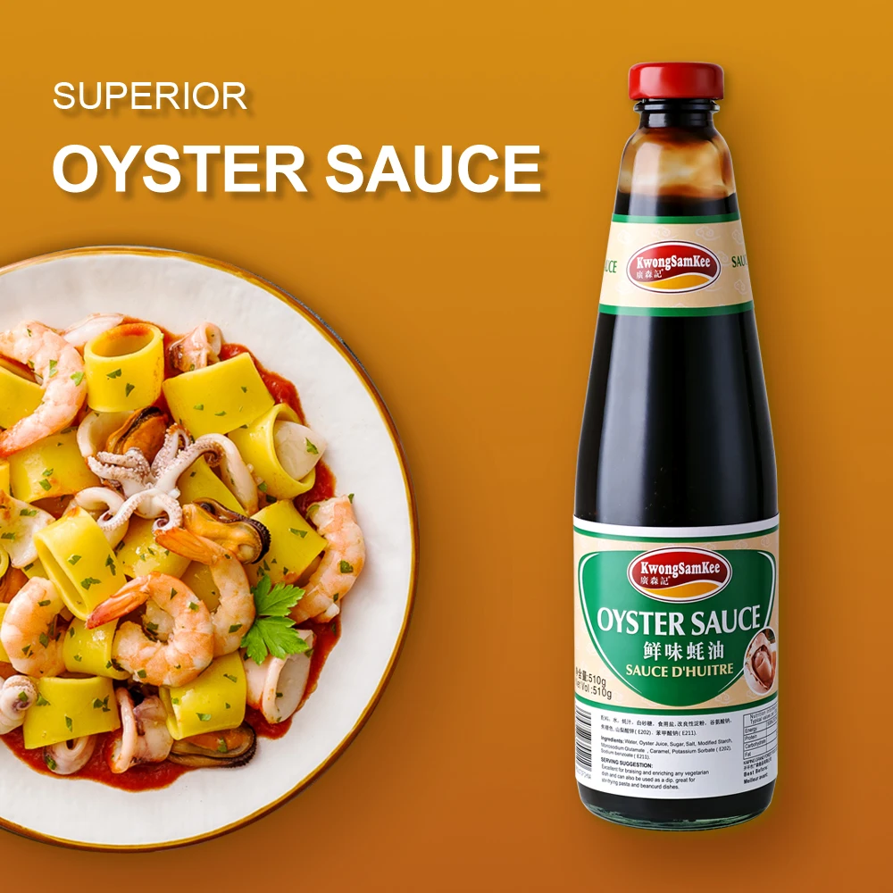 OEM/ODM Orders Support High Quality Natural No Additionn 700G Chinese Oyster Sauce For Cooking Recipes