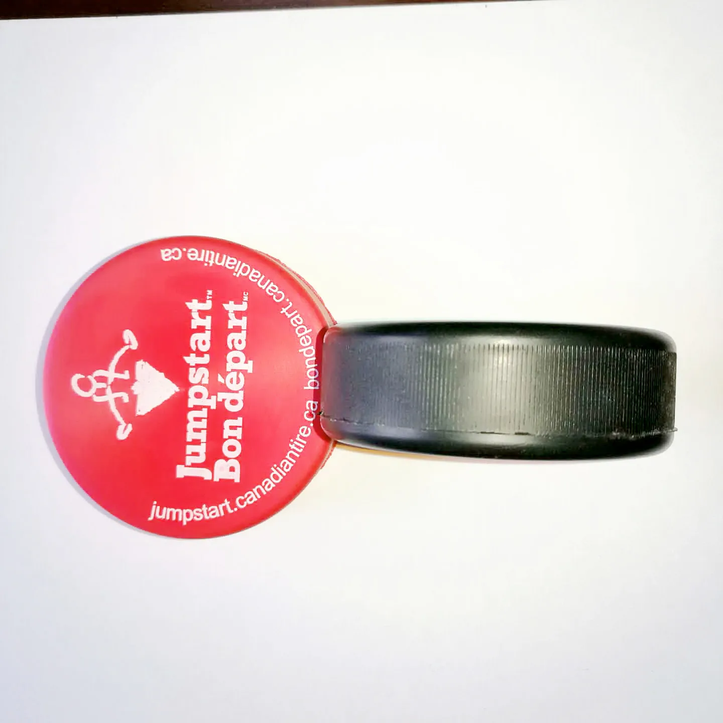 hockey shape pu foam  stress ball hockey puck stress relieve hockey promotion