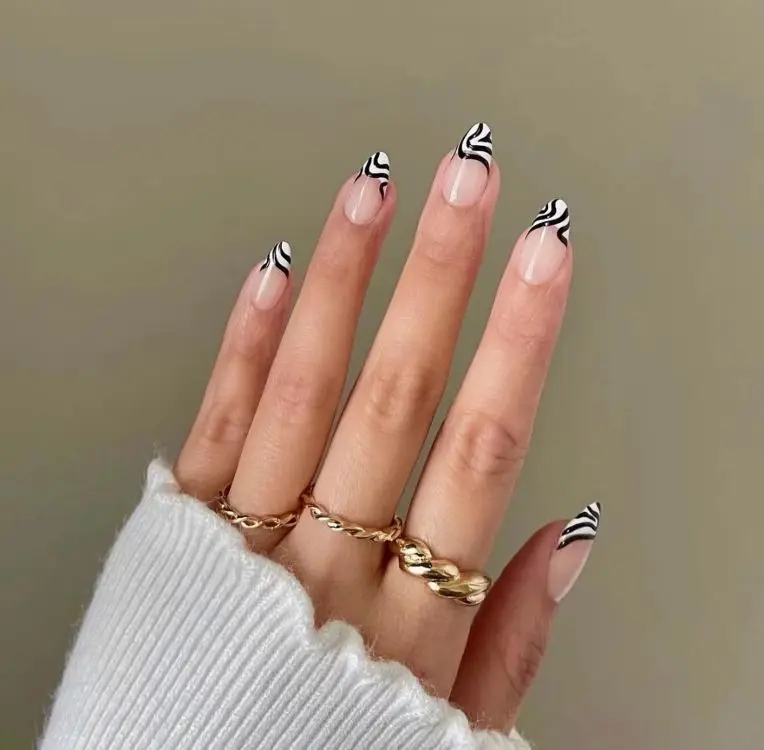 Fashion red paillette false nails coffin long curve artificial nails custom press on nails private label box