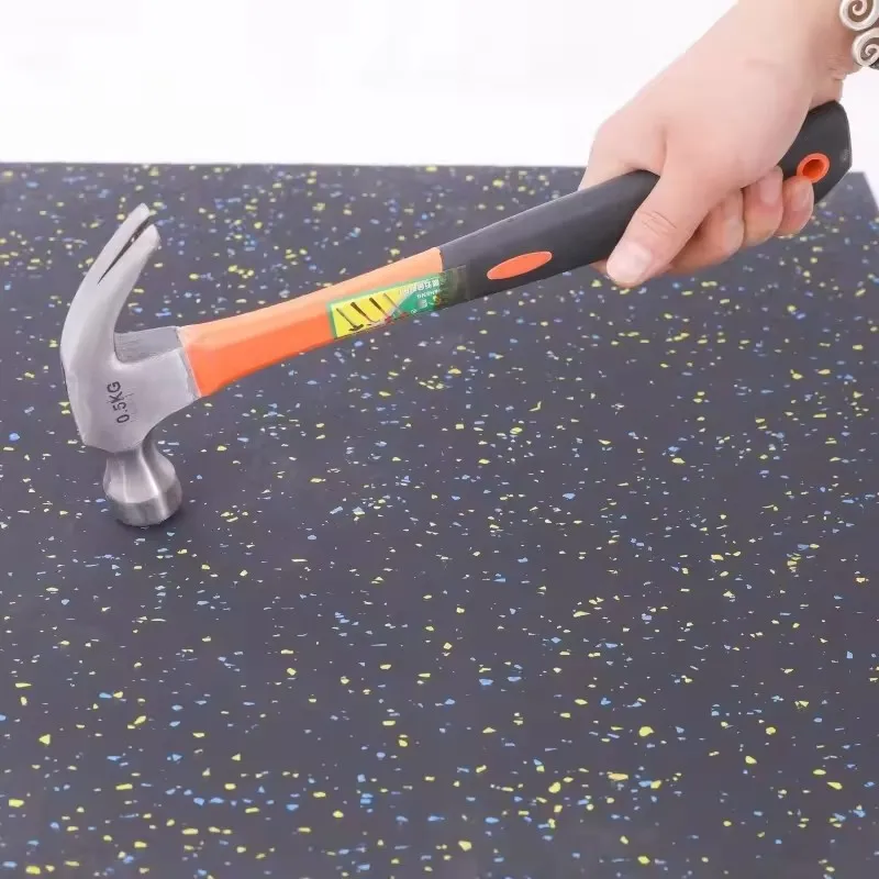 outdoor safety rubber flooring for blind walkway10mm 20mm 25mm30mm EPDM Coloredrubber parquet flooringflooring for gym