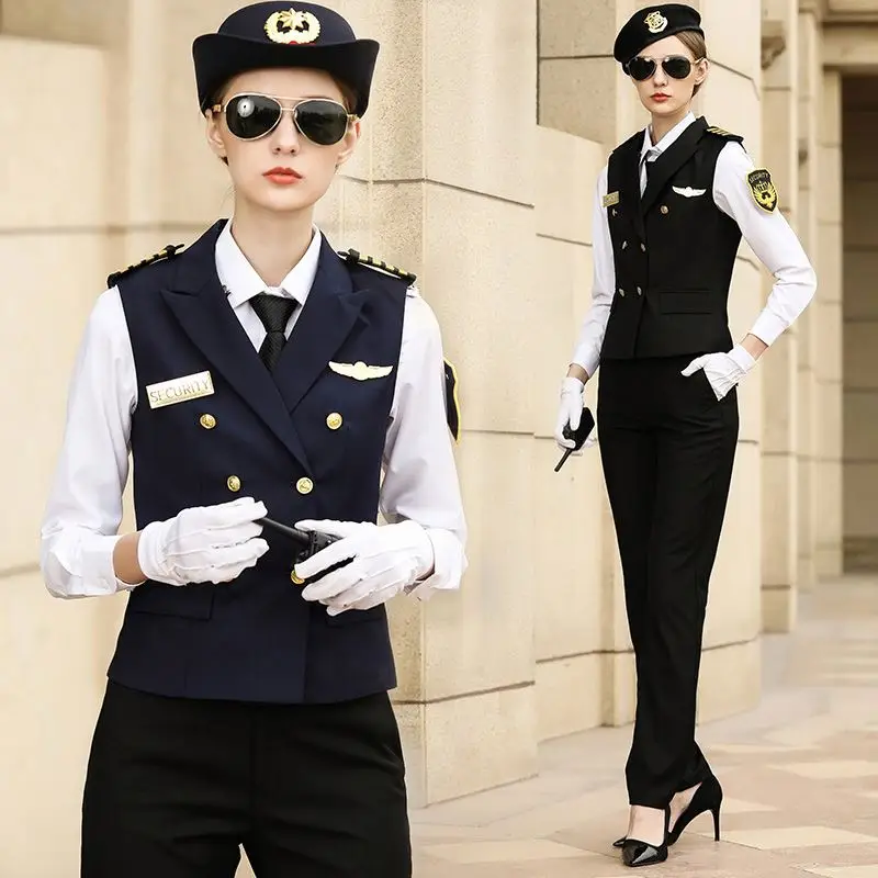 Prison Guard Uniform Security Uniform Waistcoat Security Vest Accessories For Uniform