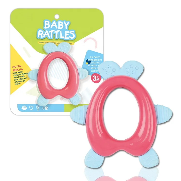 
2020 Play Plastic Early Education Activity Toddler Hand Teethers Toy Set Baby Rattles 