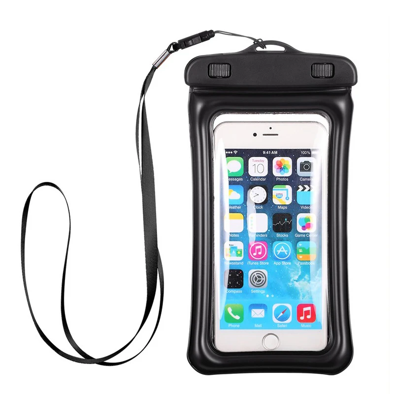 CE Certified Waterproof Swimming Bag Mobile Phone Case Cover Dry Pouch Universal Diving Waterproof Phone Bag