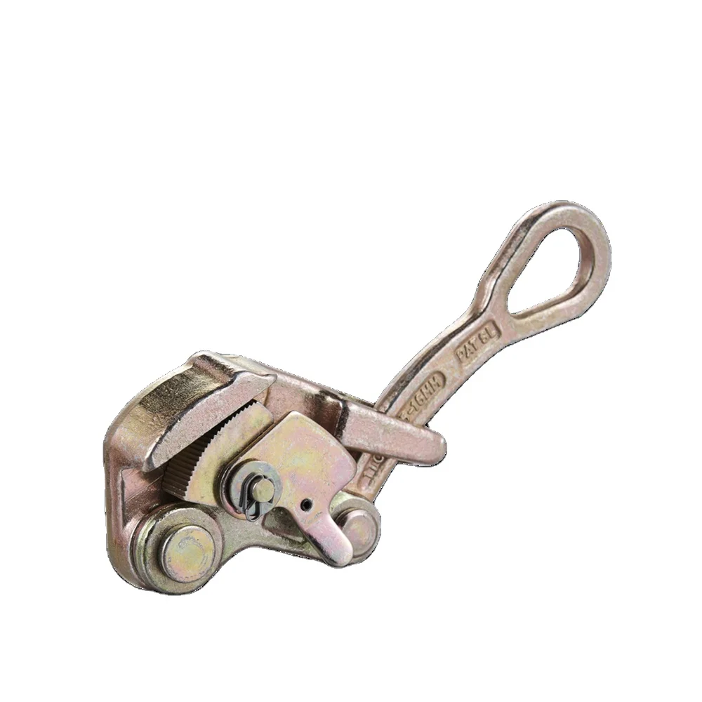 High Quality Forged ngk 1 TON Wire Rope Grip Cable Gripper cable gripping tool Come along Clamp Cable Wire Puller