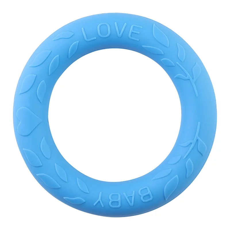 Baby Teether Silicone Toy Baby Bracelet Gift Rings Silicone Baby Teether For Mouth Explore