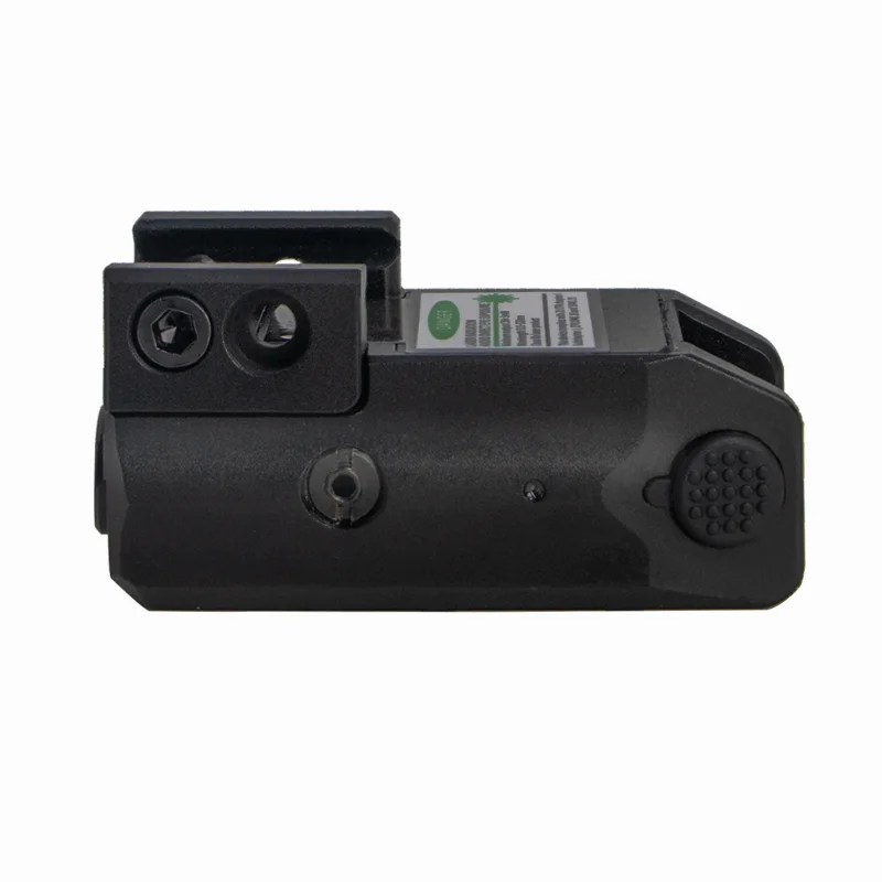 Sub-compact tactical dual laser Sight with Red green purple dot laser sight and green laser sight flashlight combo