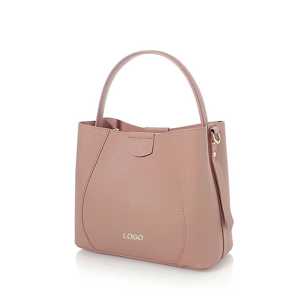 Italy Trendy Square Bucket Bag Purse for Women Custom Crossbody Bag Ladies  Quality  Luxury Leather Bag Famous Brand Handbag OEM