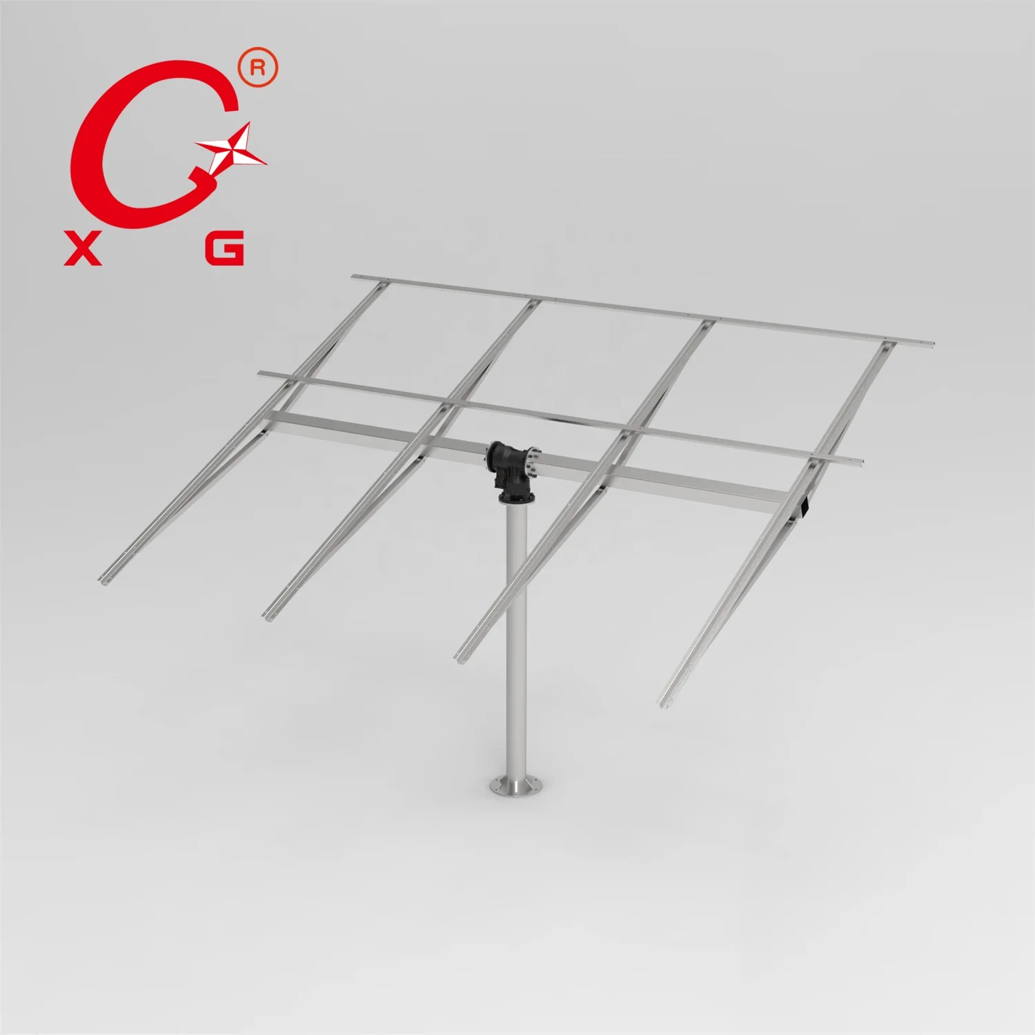 Dual Axis Solar PV Tracking System 2.5kW Smart Tracker Sun Power Clean Energy Solar Power Generation Silent Safe On Grid Home T5