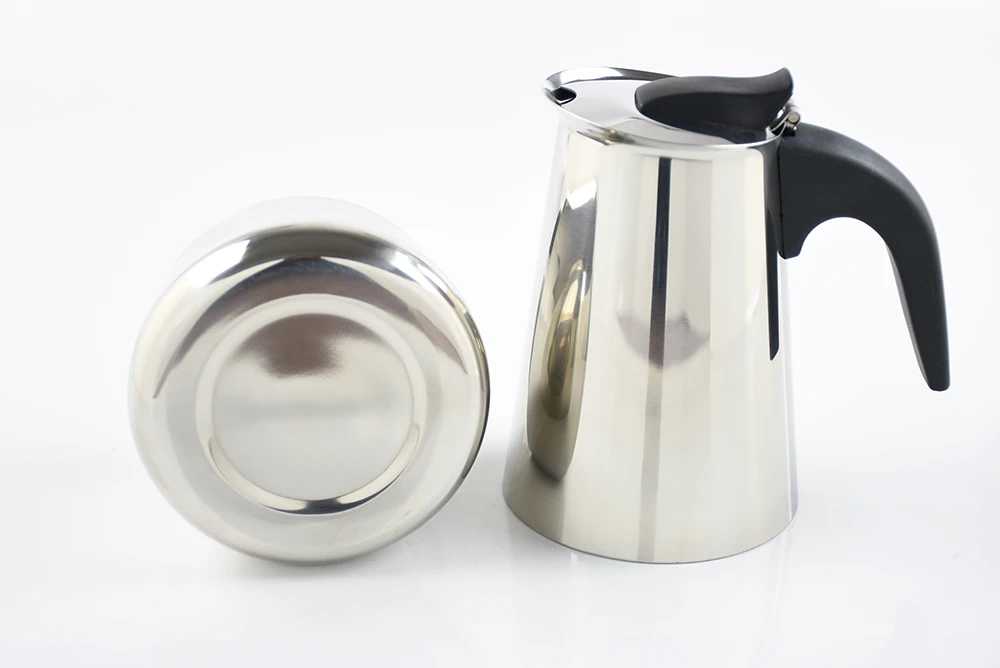 6 cup Stainless Steel Stove top moka pot Coffee Maker
