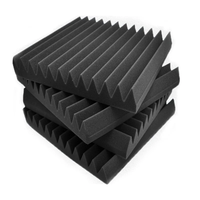 Wedge Acoustic Foam Panel Soundproofing Foam Panel Office Studio Acoustic Wedge Foam Wall Coverings Soundproof