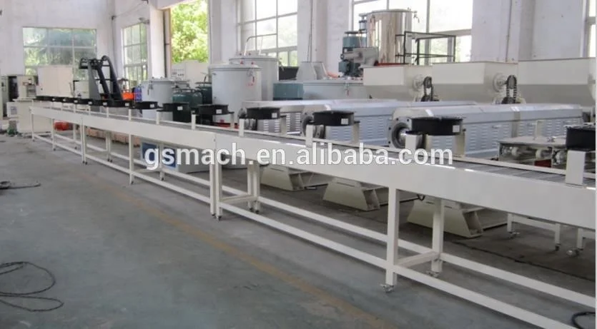 Air-cooling Fan Steel Conveyor for Extruder Strand Granulation with High Efficiency and Durability- Strand Granulation Made Easy