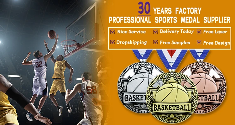 3d Silicone Medals Display Sublimated Neck Ribbons Custom Logo Gold Key Blank Metal Sports Basketball Medal