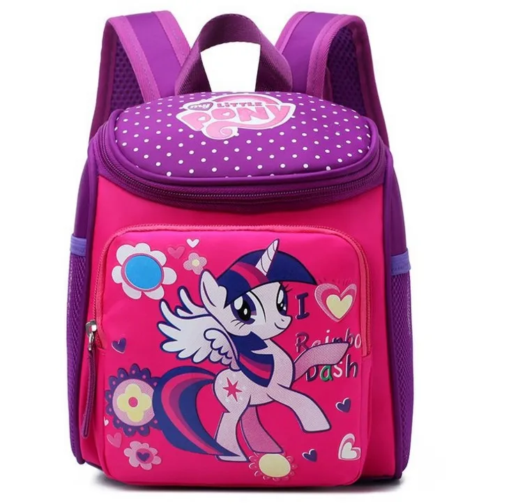 OEM New Polyester Small  Kids Backpacks  Cartoon Schoolbag for Boys and Girls