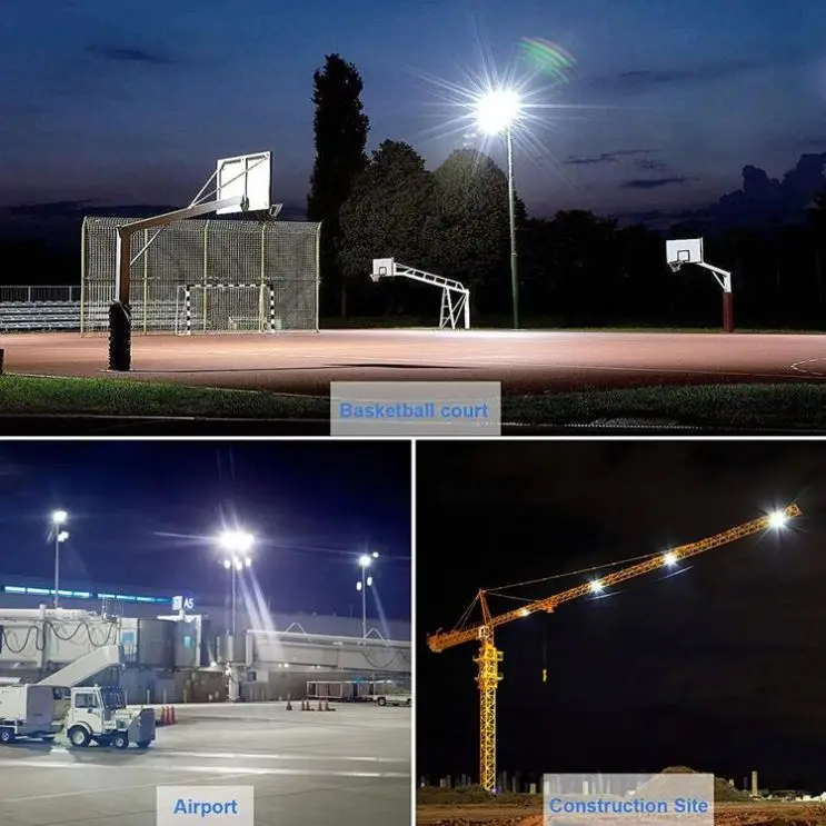 outdoor IP66 Stadium exterior slim reflector led flood 100w 150w 200w 250 300w 400w 500w led flood light enclosure