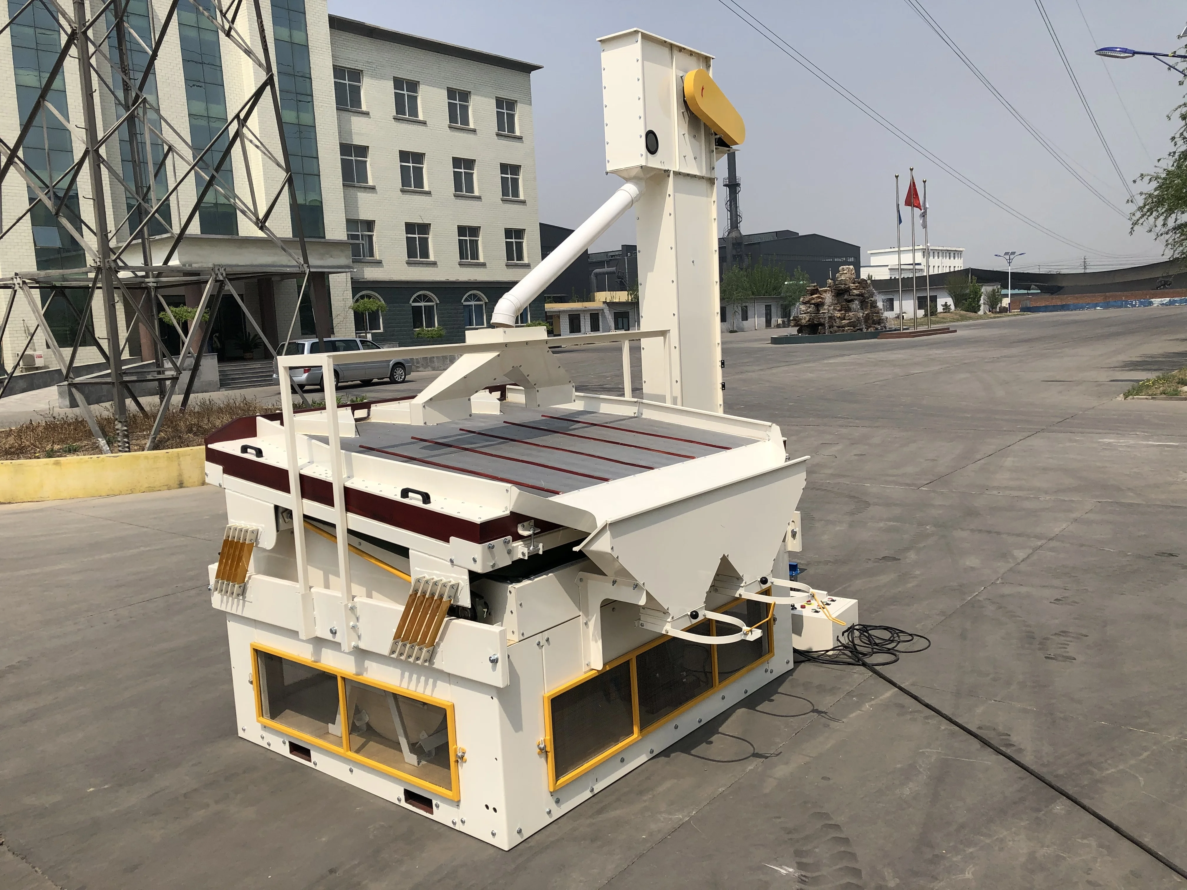 Rice Stone removing Machine paddy soybean destoner