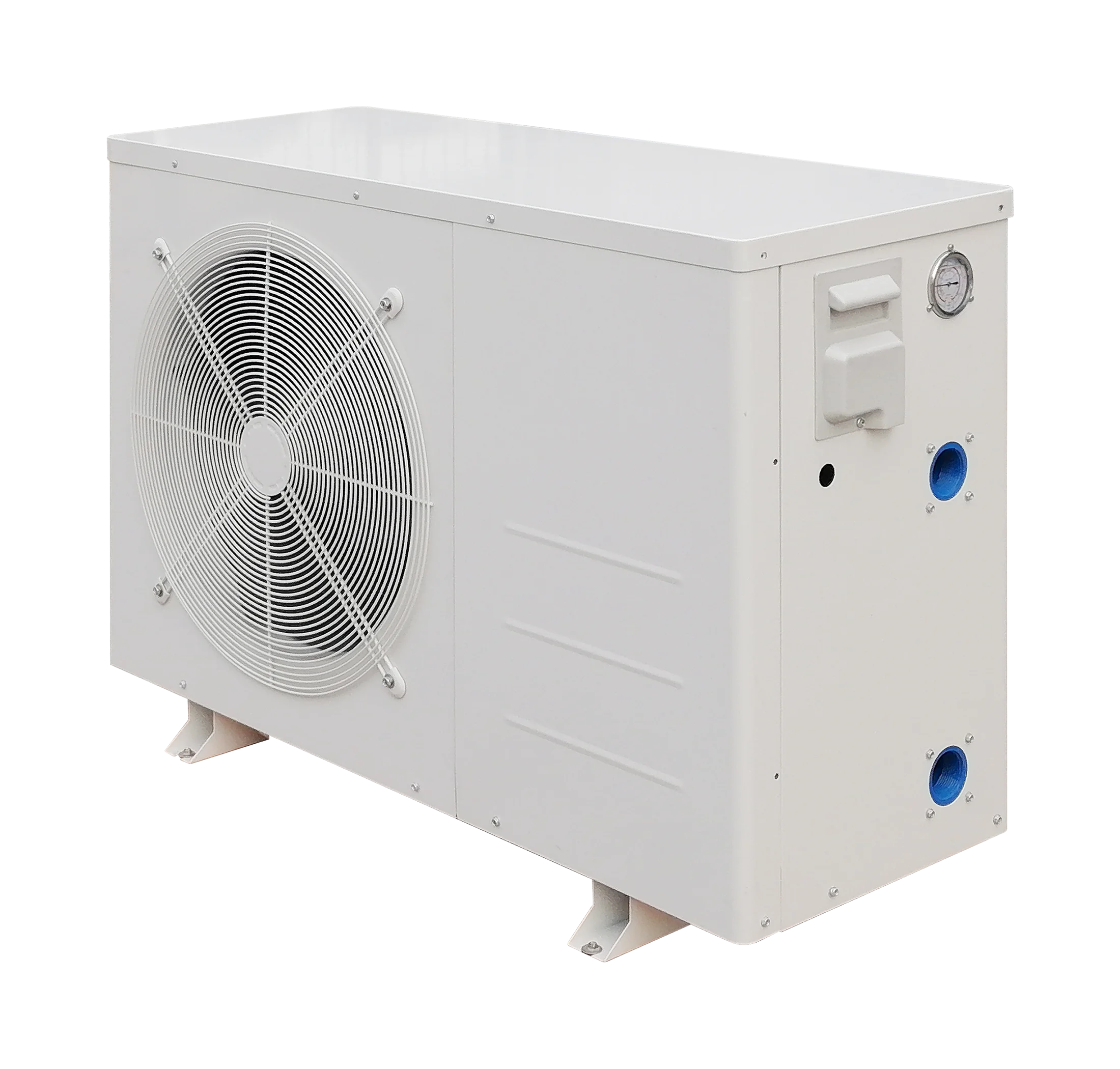 HP410 Comfort Stars series heat pump pool heater heat pump metal case horizontal fan swimming pool heat pump water heater