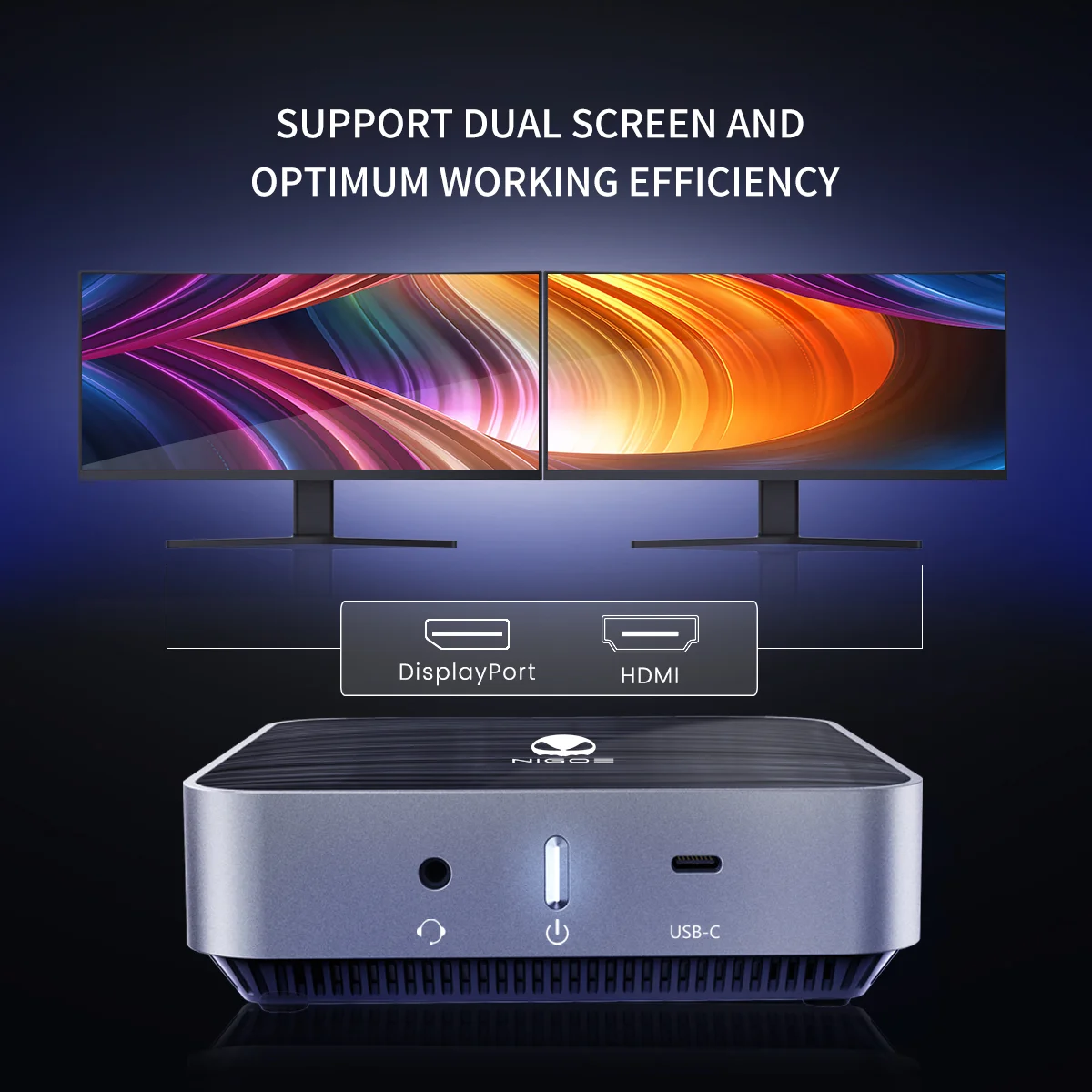 Win10 Home/Win10 pro/Win10 IOT/ Ubuntu Computer For Game Office Meeting Video Call MINI PC Ad Terminal Box