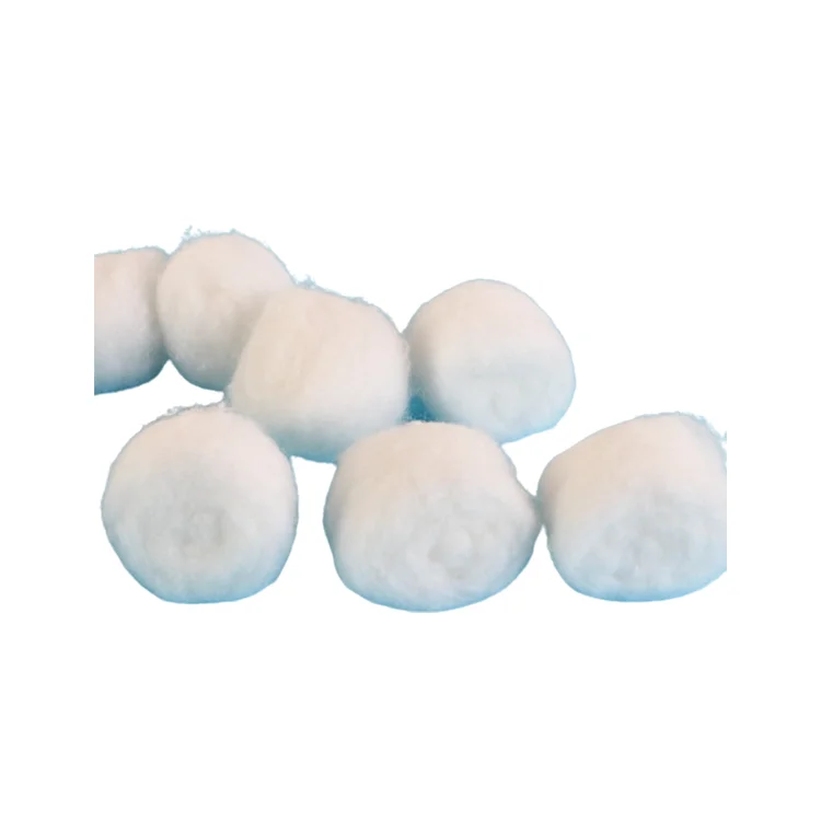 High Quality Iso Sterile Organic Cotton Baby Use Hospital Medical Science Alcohol Disposable Raw Cotton Rolls Balls