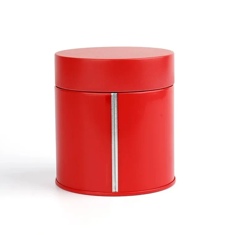 Japanese Style Airtight Sugar Tea Storage Box Coffee Tin Can with Easy Open Lid