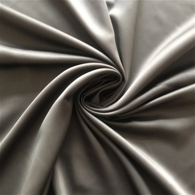 Polyester Single Sided Mi Chi Satin Fabric Silky Pajama Sling Dress Tube Top Skirt Classic Cheongsam Fabric